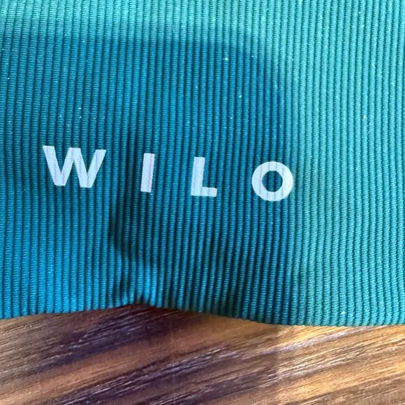 Wilo The Label Ribbed Cross Front Sports Bra Size L - Picture 5 of 7